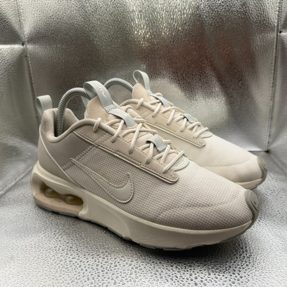 Size 7.5 Nike Air Max Intrlk Lite Light Beige Womens Athletic Shoes DX3705-002